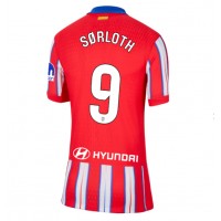 Dres Atletico Madrid Alexander Sorloth #9 Domáci pre Ženy 2024-25 Krátky Rukáv